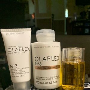 OLAPLEX HAIR PROTECTOR, BOND SMOOTHER, AND BONDING OIL